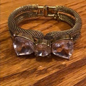 Betsey Johnson Bow Bracelet